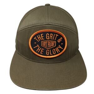 The Grit & The Glory Slideback Baseball Cap Green One Size Adjustable You Know.